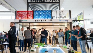 Stánok OKNOSHOP na výstave Agrokomplex Gardenia 2024